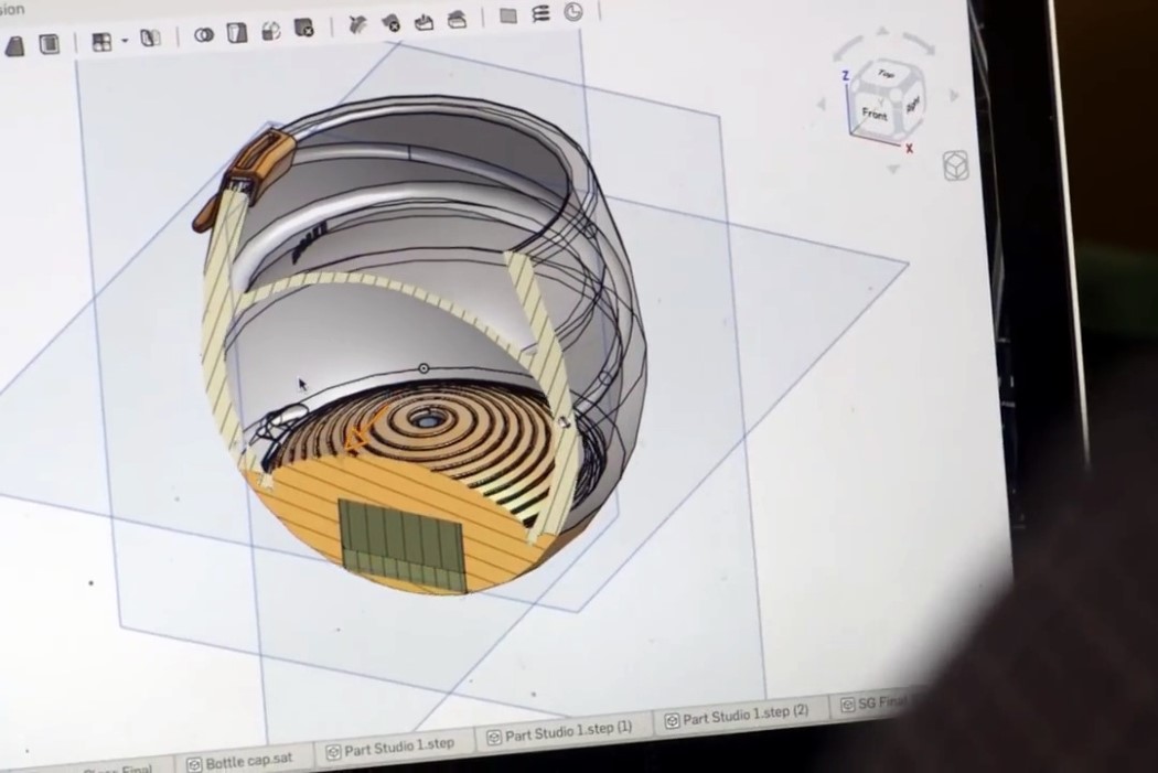 طراحی سه بعدی لیوان