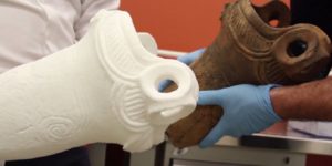 3D printing and scanning let archaeologists restore and study exact copies of precious objects (Source: Archaeology Wiki)